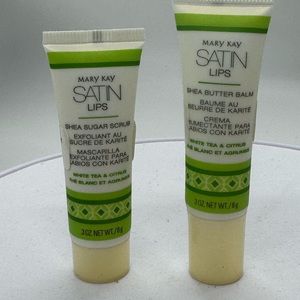 Bundle 2 Sets Mary Kay Satin Lips Citrus Scrub & Balm